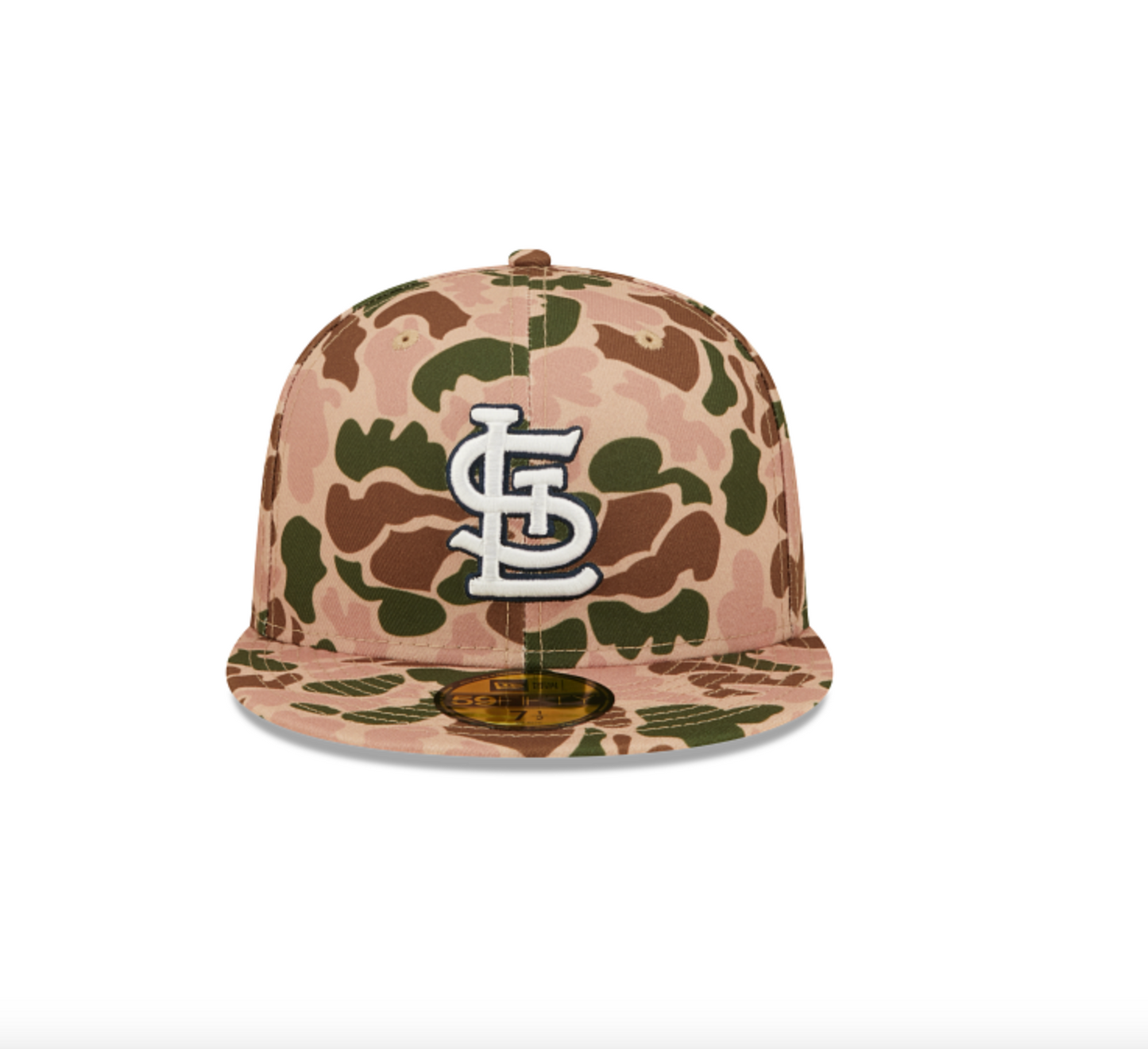 ST. LOUIS CARDINALS 59FIFTY NEW ERA MLB DUCK CAMO WORLD SERIES 2011 FITTED HAT