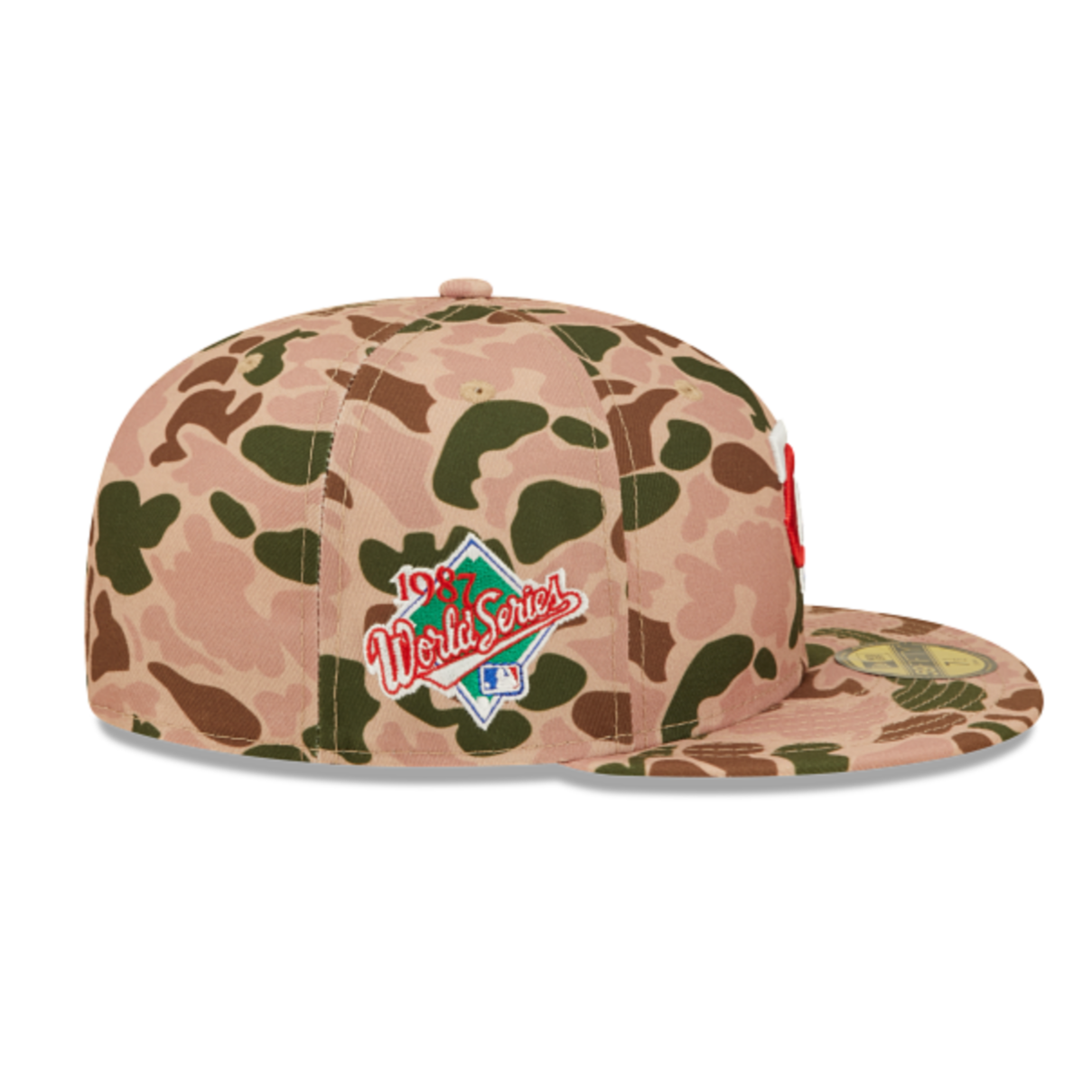 MINNESOTA TWINS 59FIFTY NEW ERA MLB DUCK CAMO WORLD SERIES 1987 FITTED HAT