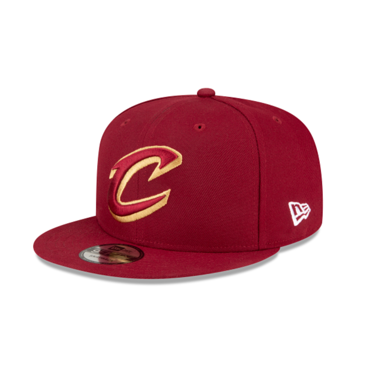 CLEVELAND CAVALIERS 9FIFTY NBA NEW ERA RED SNAPBACK HAT