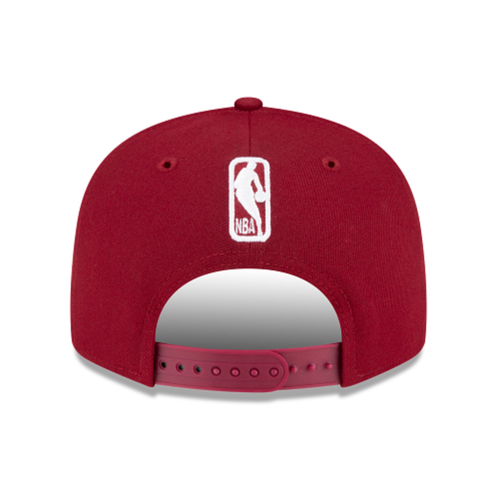 CLEVELAND CAVALIERS 9FIFTY NBA NEW ERA RED SNAPBACK HAT