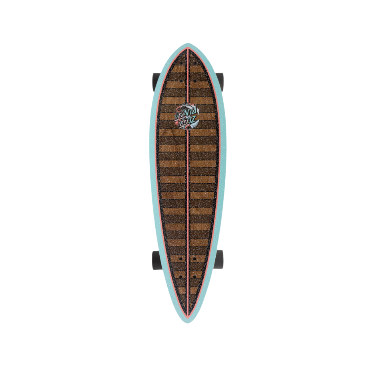 SANTA CRUZ WAVE DOT STREET CRUISER SPLICE PINTAIL COMPLETE - 9.2" x 33.0"