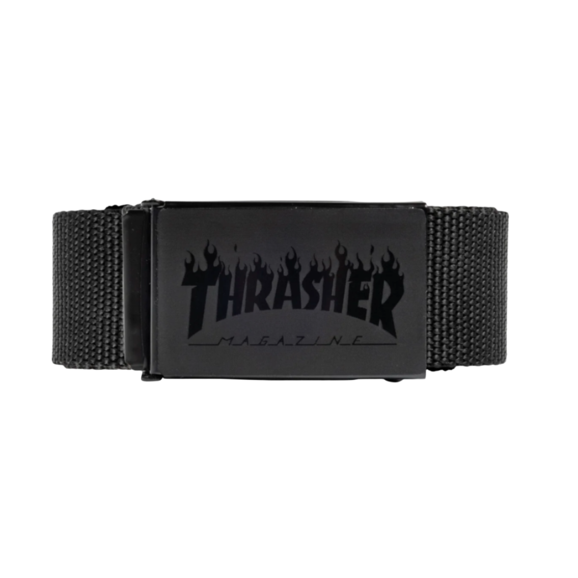 THRASHER FLAME LOGO WEB BELT