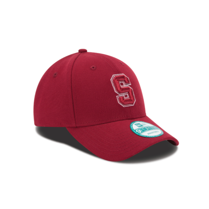 STANFORD CARDINALS NEW ERA 9FORTY ADJUSTABLE MAROON HAT