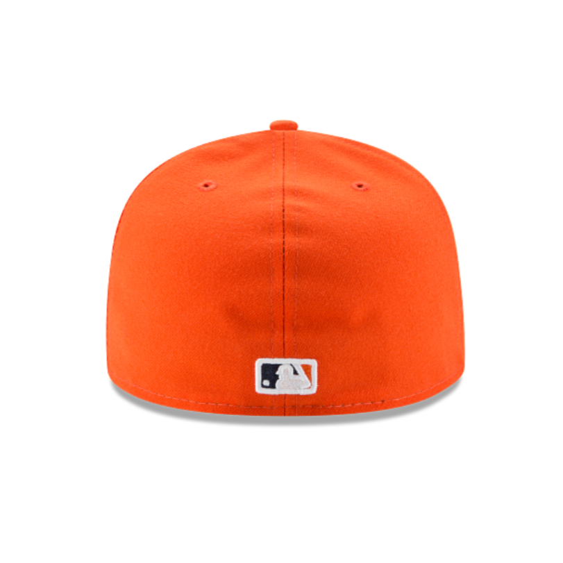 HOUSTON ASTROS 59FIFTY NEW ERA 2017 ORANGE & DARK NAVY FITTED HAT