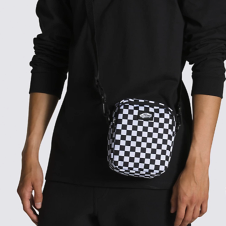 VANS GO GETTER CHECKERBOARD SHOULDER BAG