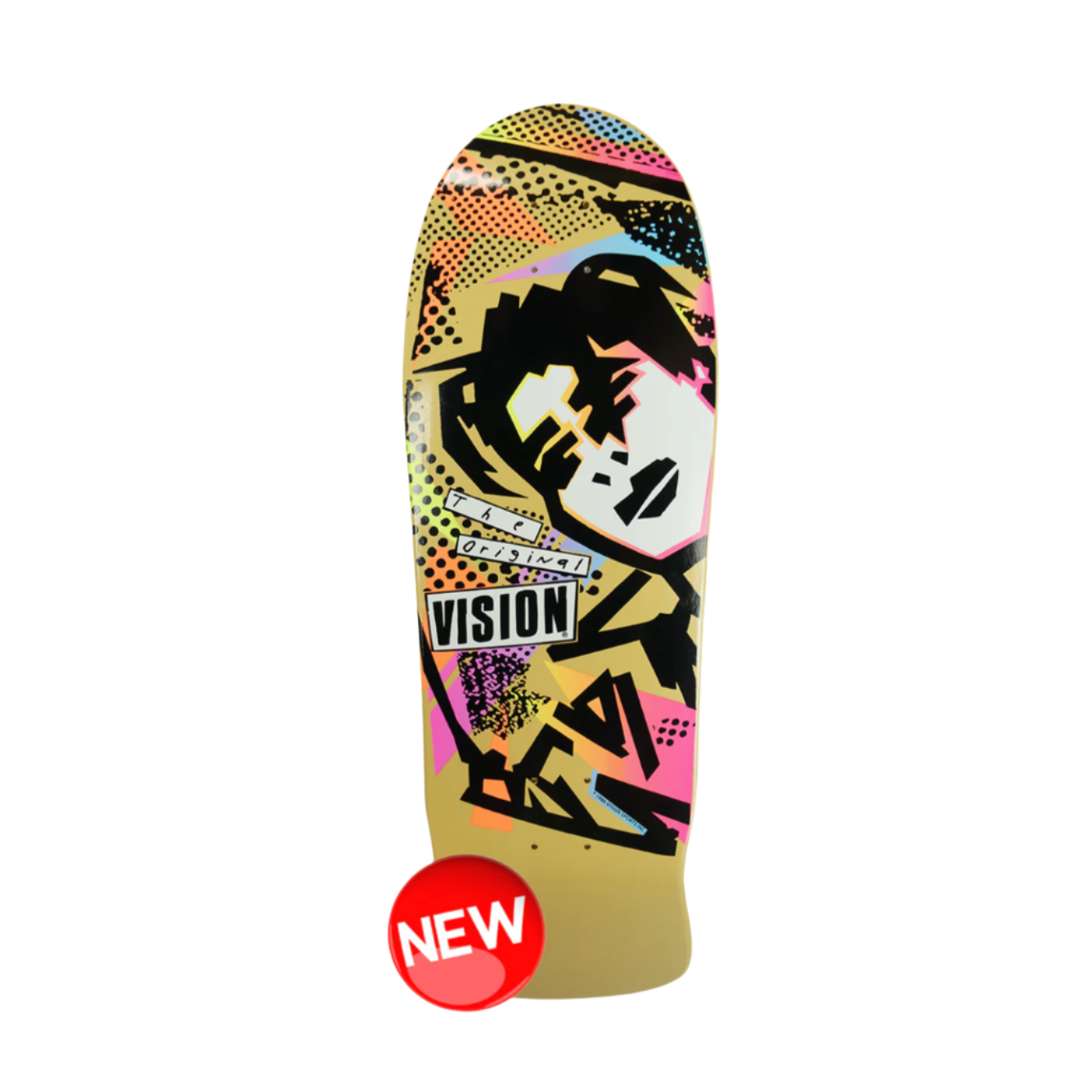 VISION MARK GONZALES FACES MODERN CONCAVE TAN DIP DECK - 10.0" x  30.25"