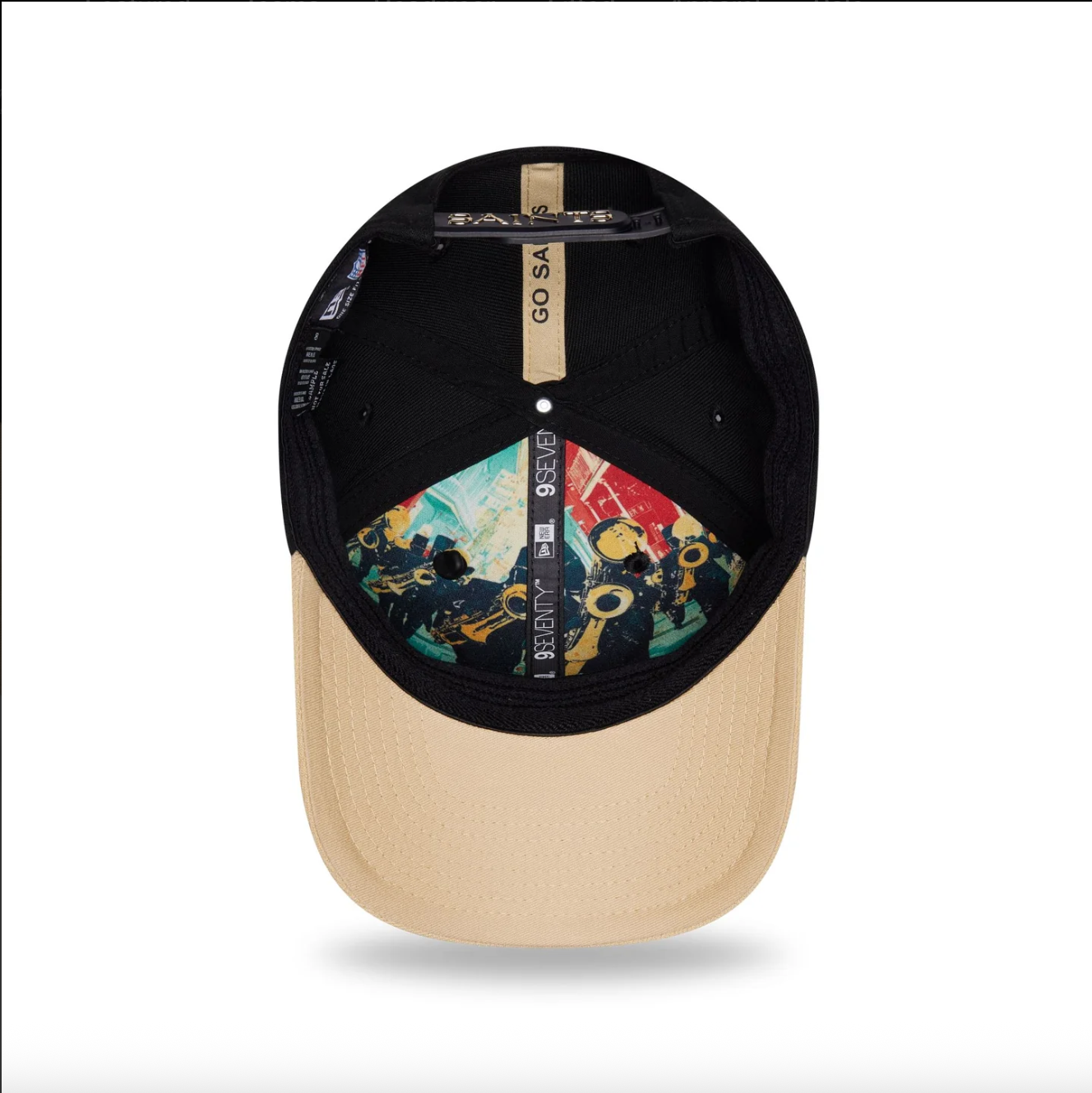 NEW ORLEANS SAINTS 9SEVENTY 2026 DRAFT NEW ERA 2TONE SNAPBACK HAT