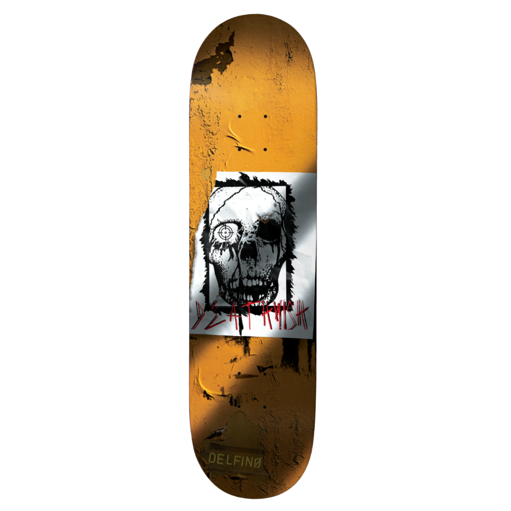 DEATHWISH PEDRO DELFINO TORN DECK - 8.25"