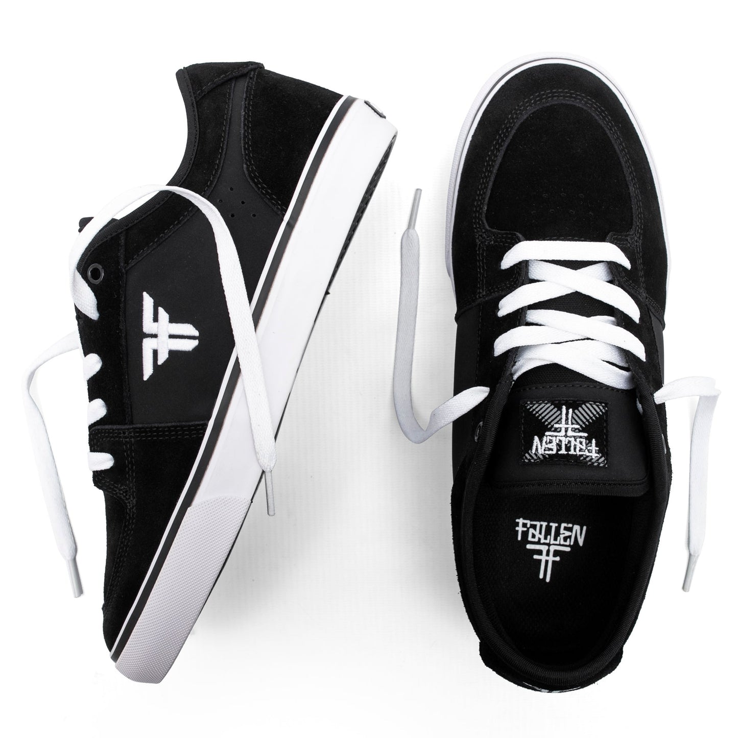 FALLEN T-GUN O.G BLACK AND WHITE TOMMY SANDOVAL - VULC SHOE