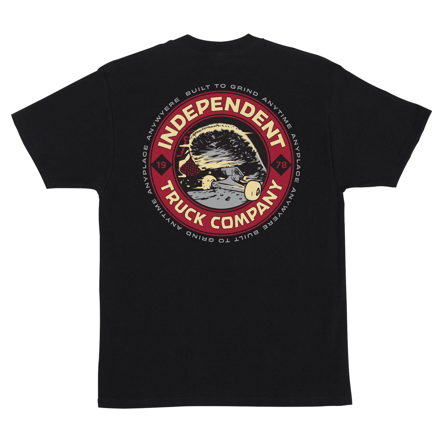 INDEPENDENT ITC SMITH HEAVYWEIGHT S/S T-SHIRT - BLACK