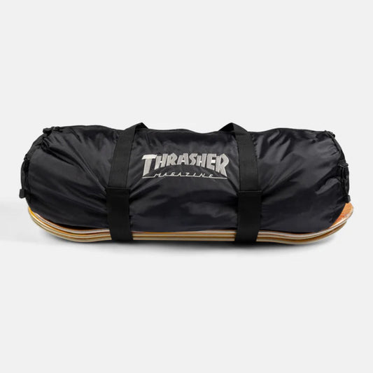 THRASHER SKATE MAG BLACK DUFFEL BAG