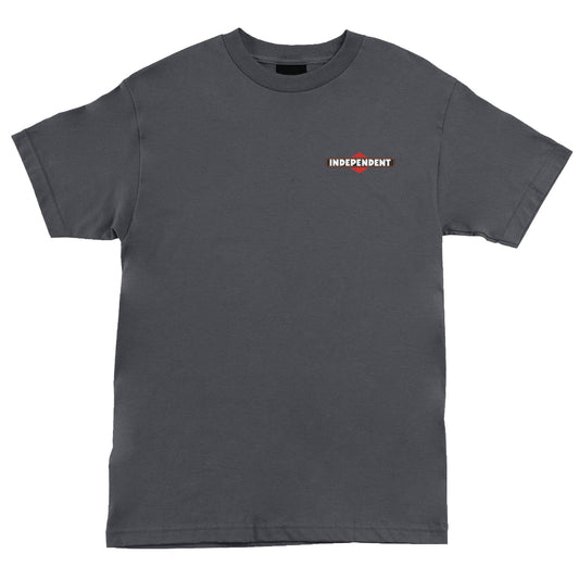 INDEPENDENT TOOLS OF THE TRADE HEAVYWEIGHT S/S T-SHIRT - CHARCOAL