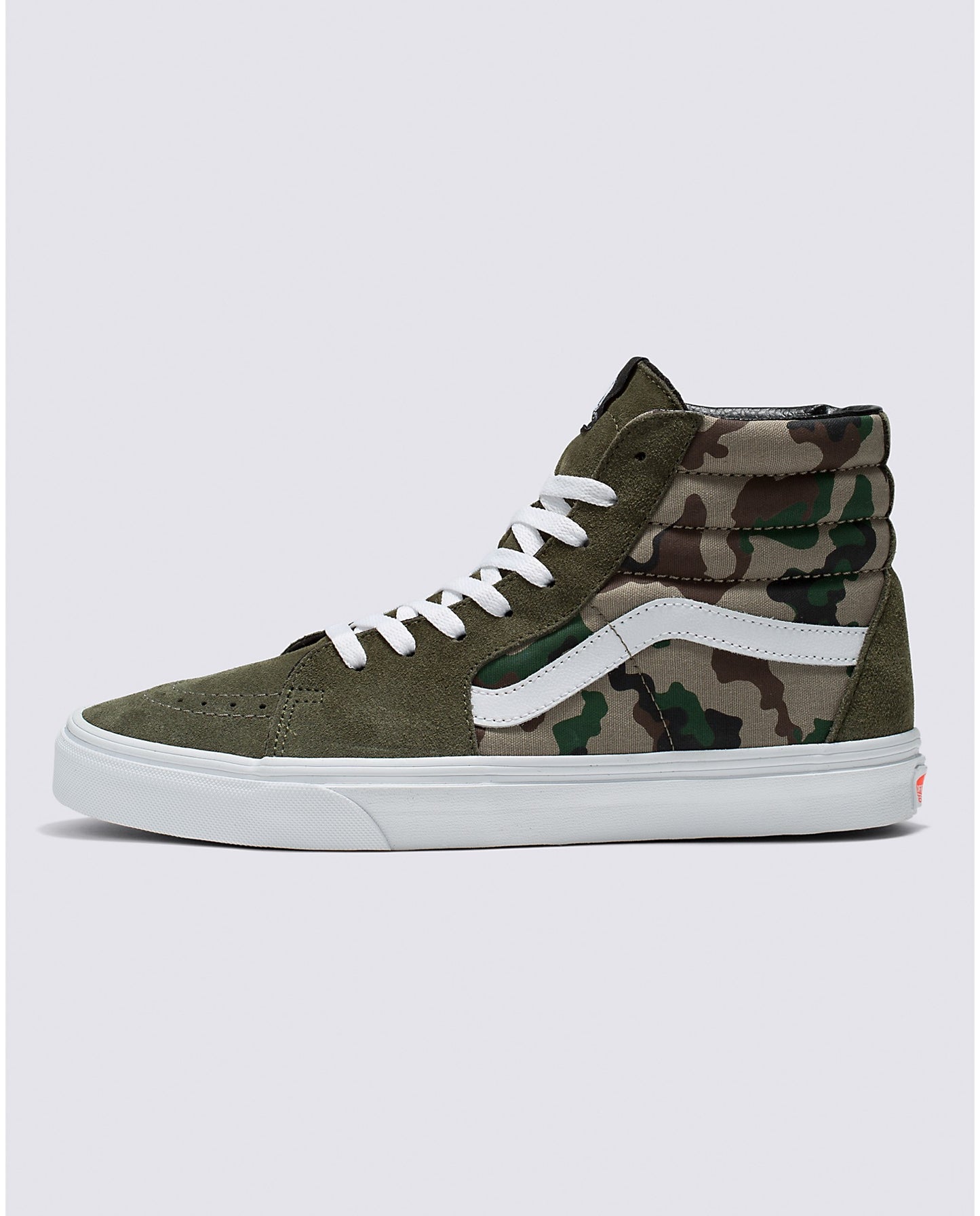 VANS SK8-HI CAMO OLIVE GREEN SHOE