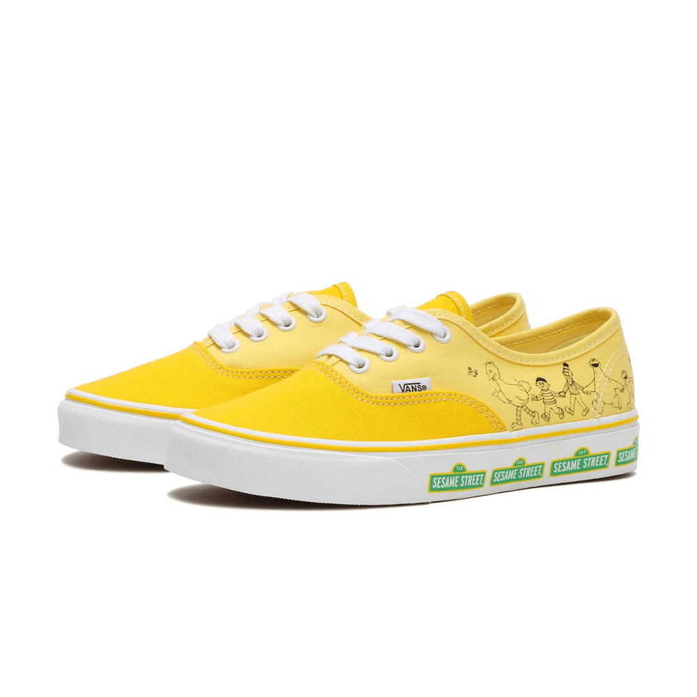 VANS X SESAME STREET AUTHENTIC YELLOW SHOE