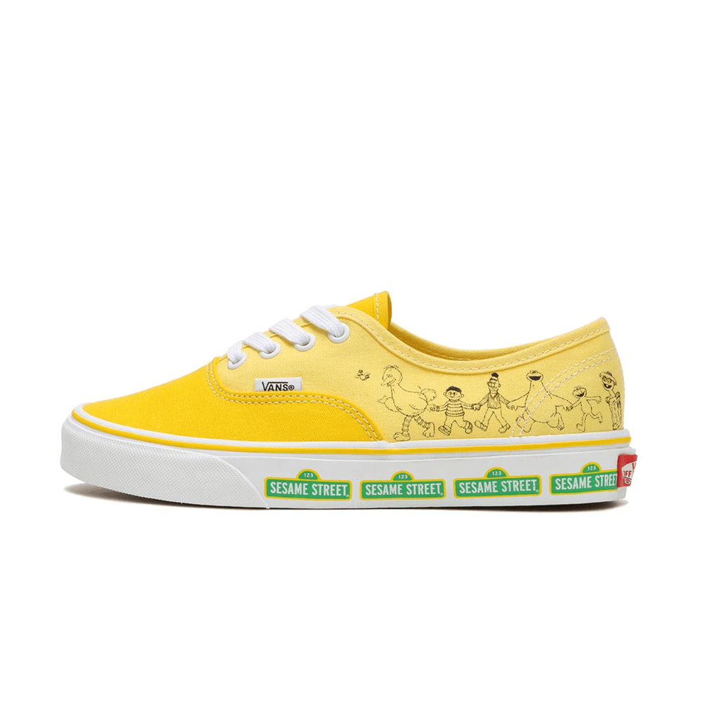 VANS X SESAME STREET AUTHENTIC YELLOW SHOE