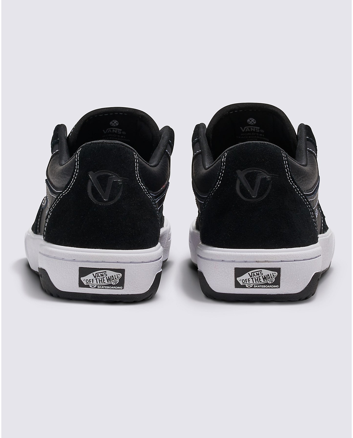 VANS ROWAN 2 BLACK/WHITE SKATE SHOE