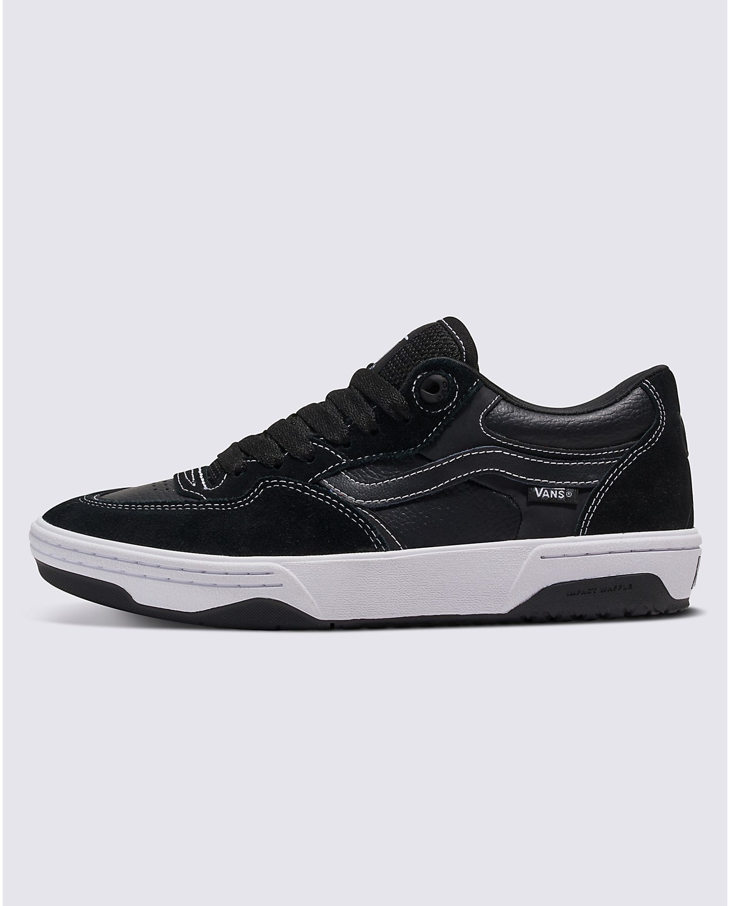 VANS ROWAN 2 BLACK/WHITE SKATE SHOE