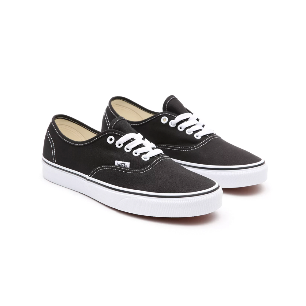 VANS AUTHENTIC BLACK/WHITE SHOE