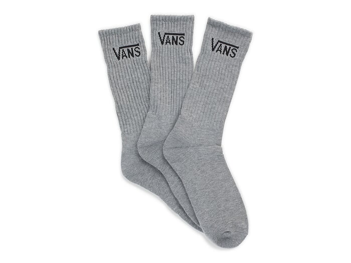 VANS CLASSIC CREW SOCKS - BLACK HEATHER