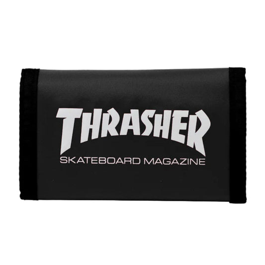 THRASHER SKATE MAG BLACK WALLET