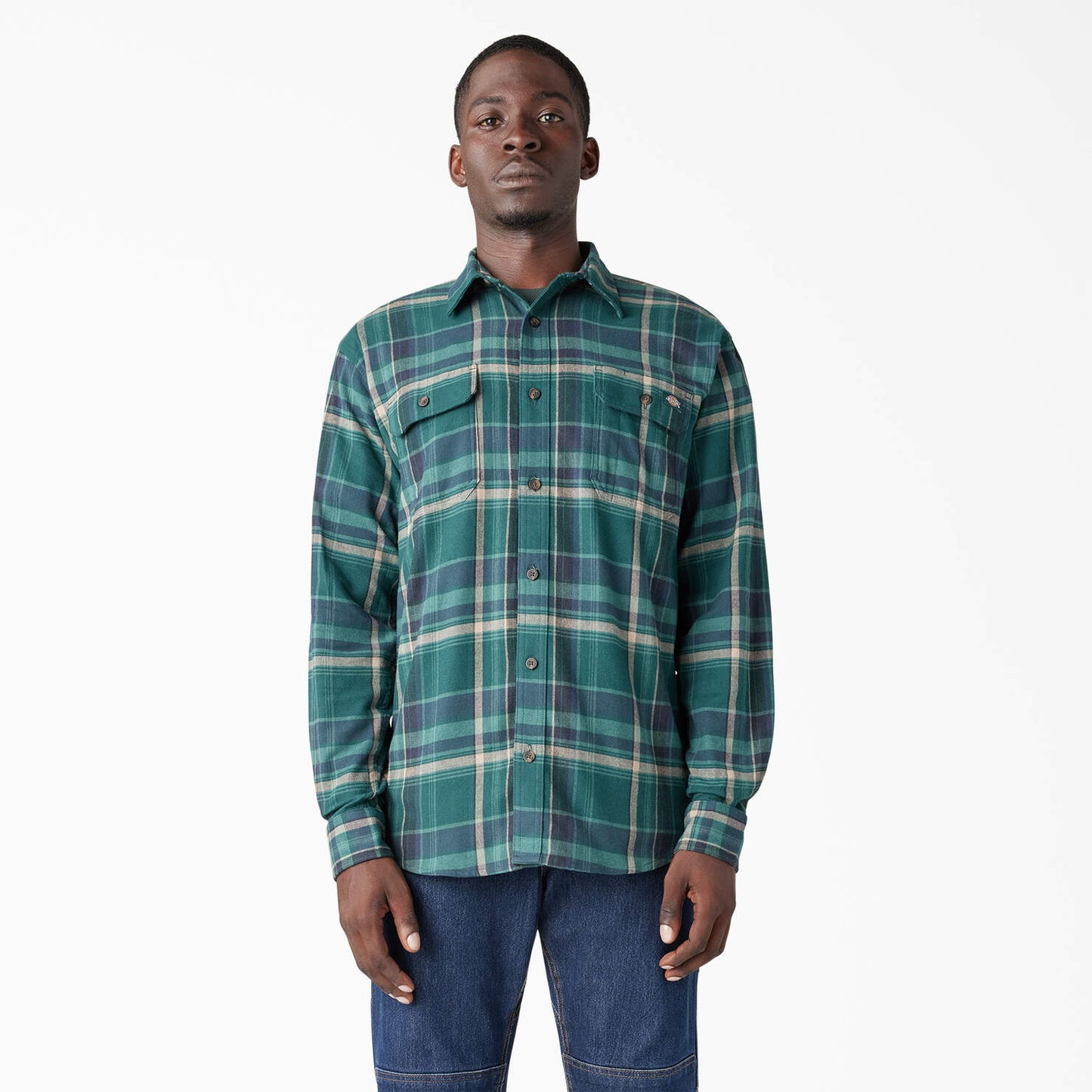 DICKIES FLEX Long Sleeve Flannel Shirt