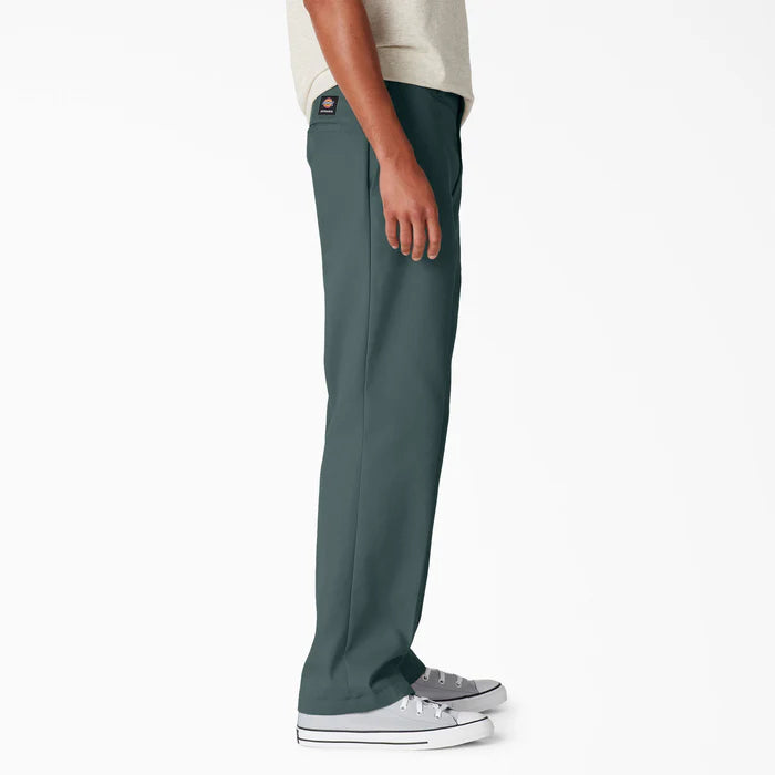 DICKIES SKATEBOARDING REGULAR FIT TWILL PANTS - LINCOLN GREEN