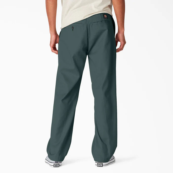DICKIES SKATEBOARDING REGULAR FIT TWILL PANTS - LINCOLN GREEN