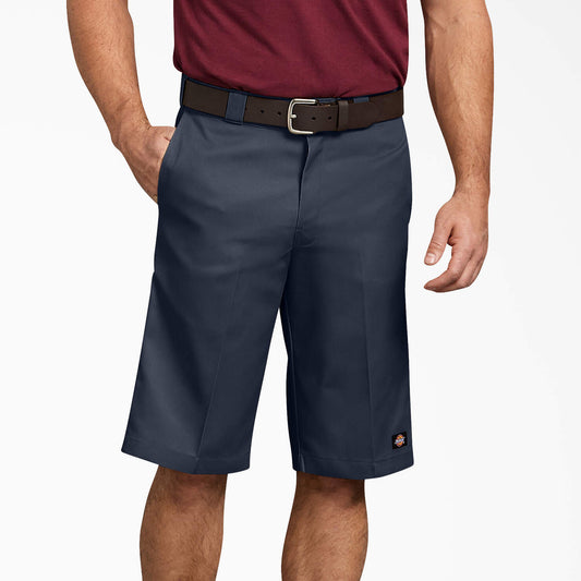 DICKIES RELAXED FIT WORK SHORTS, 13" - DARK NAVY