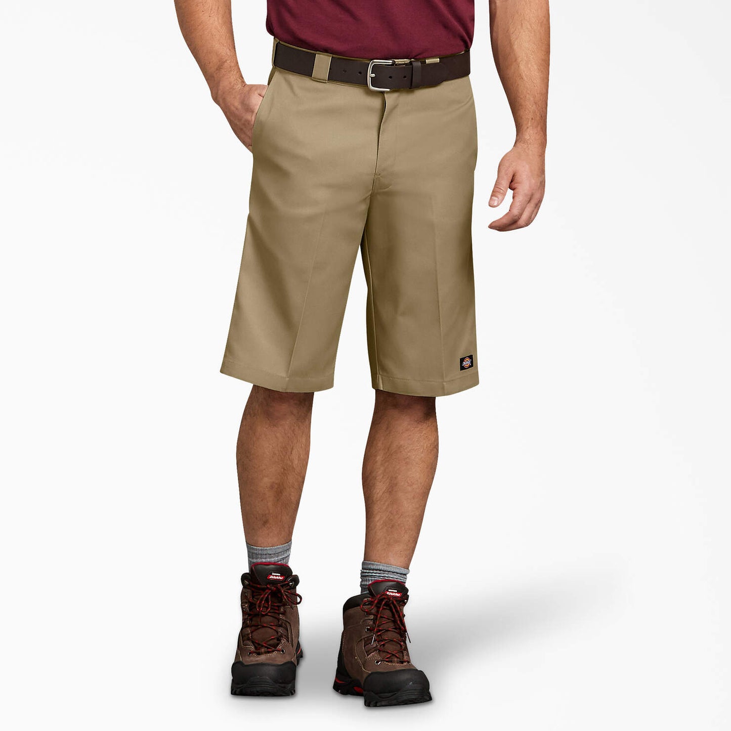 DICKIES RELAXED FIT WORK SHORTS, 13" - DESERT SAND