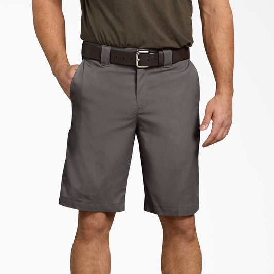 DICKIES RELAXED FIT WORK SHORTS, 11" - GRAVEL GRAY