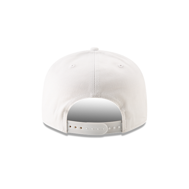 LAS VEGAS RAIDERS 9FIFTY NEW ERA WHITE SNAPBACK HAT