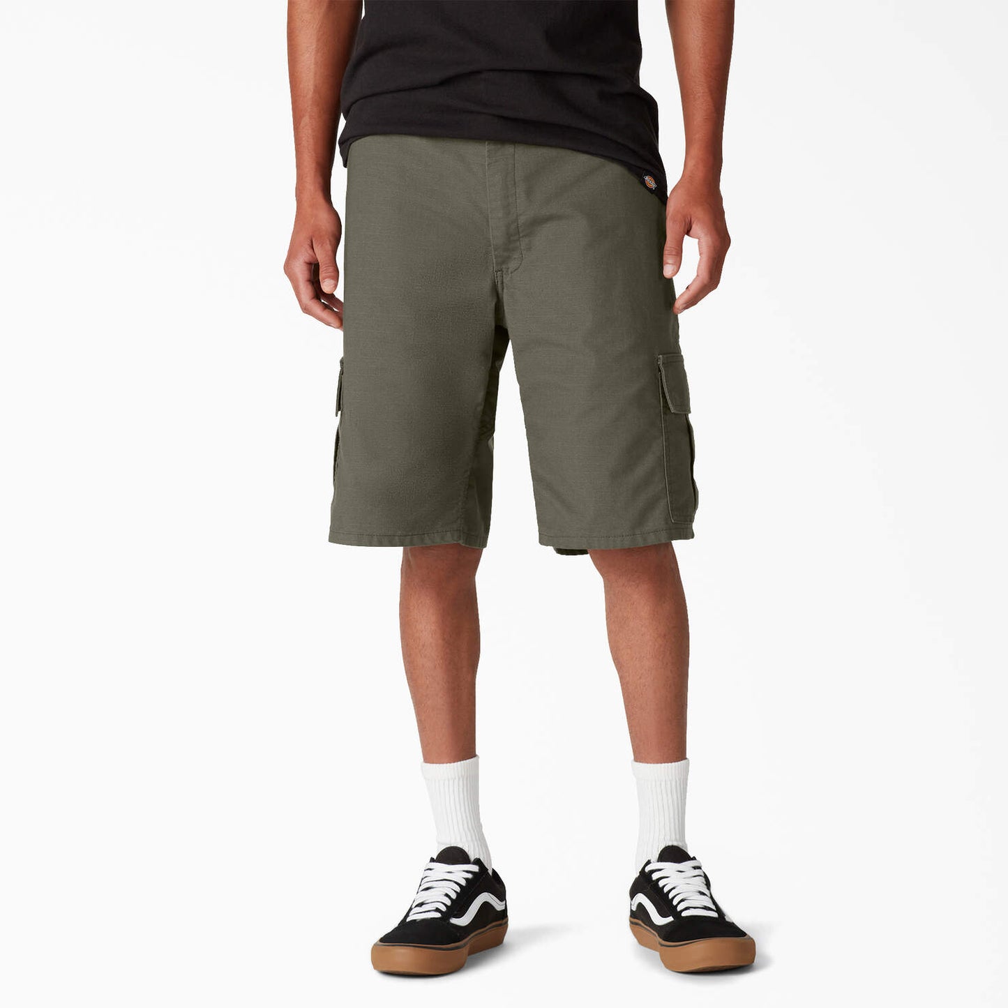 DICKIES SKATEBOARDING REGULAR FIT CARGO SHORTS, 11" - MOSS GREEN