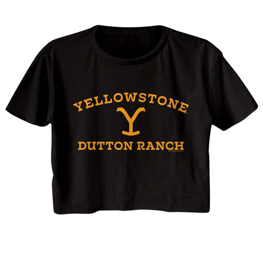 YELLOWSTONE SHOW LOGO & BETH DUTTON T-SHIRT - BLACK