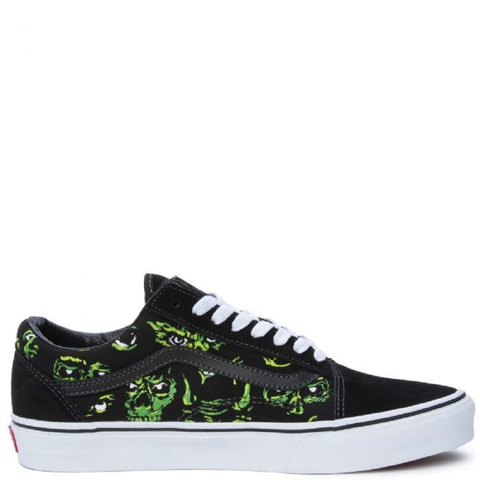 VANS OLD SKOOL EYES IN THE DARK BLACK / GREEN