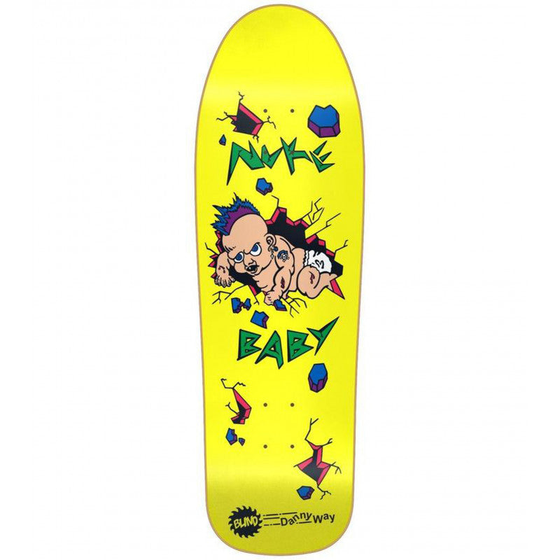 Blind Danny Way Nuke Baby SP old school deck - yellow