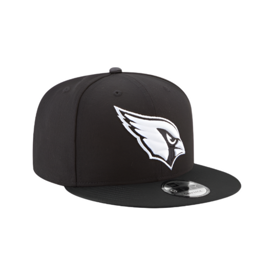 ARIZONA CARDINALS 9FIFTY NEW ERA BLACK SNAPBACK HAT