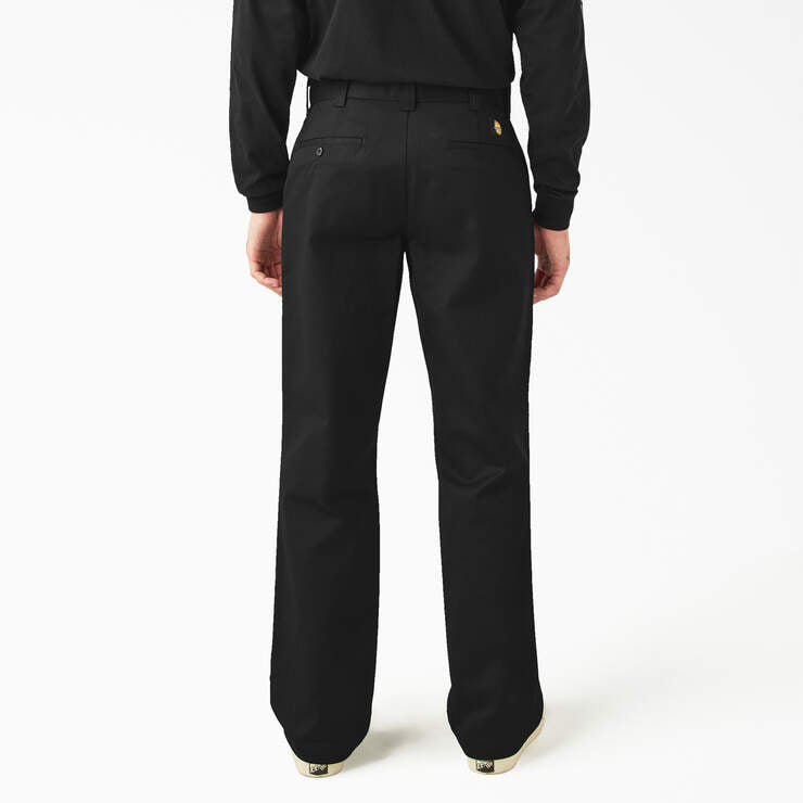 DICKIES X SPITFIRE FLANNEL CUFF PANTS - BLACK