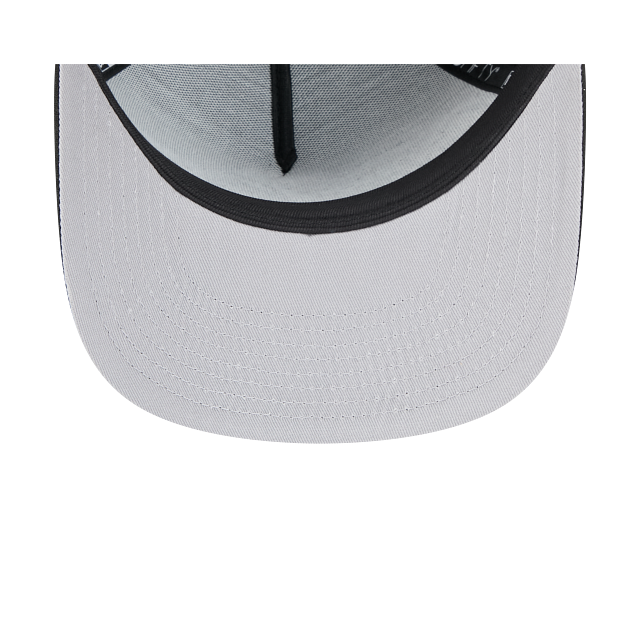 LAS VEGAS KNIGHTS 9FIFTY A-FRAME NEW ERA NHL SCRIPT SNAPBACK HAT