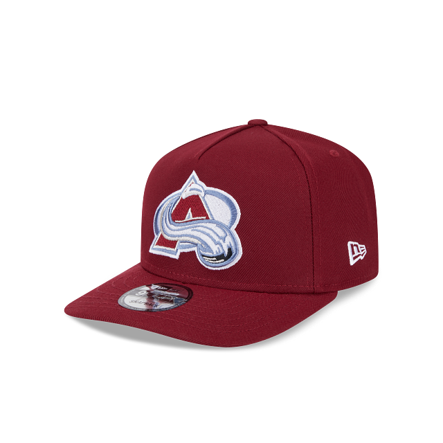 COLORADO AVALANCHES NEW ERA NHL 9SEVENTY ADJUSTABLE MAROON SNAPBACK HAT