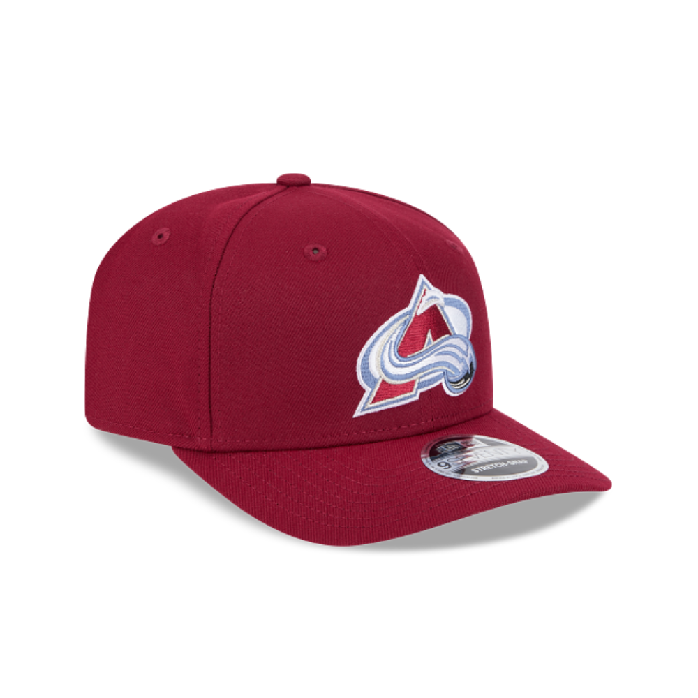 COLORADO AVALANCHES NEW ERA NHL 9SEVENTY ADJUSTABLE MAROON SNAPBACK HAT