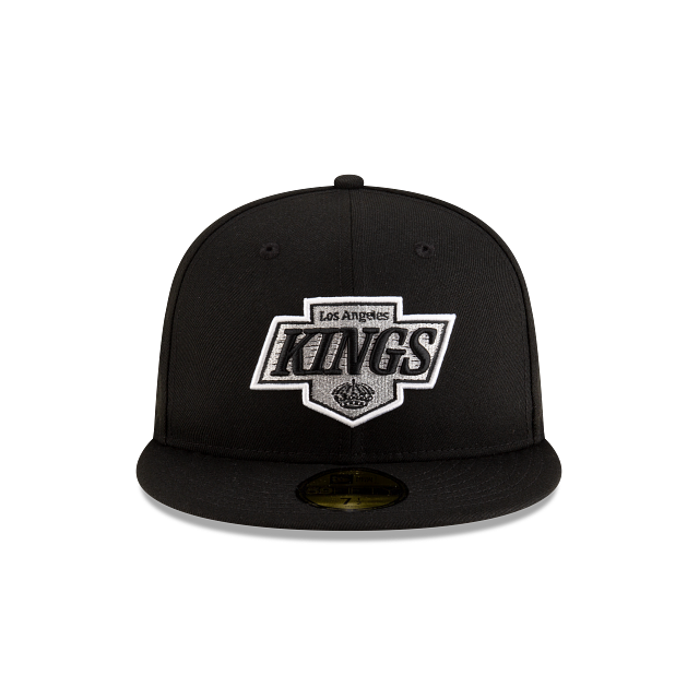LOS ANGELES KINGS NEW ERA NHL 59FIFTY BLACK FITTED HAT