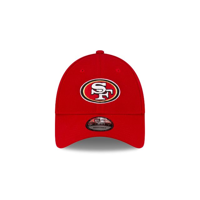 SAN FRANCISCO 49ERS NEW ERA 9FORTY ADJUSTABLE RED HAT