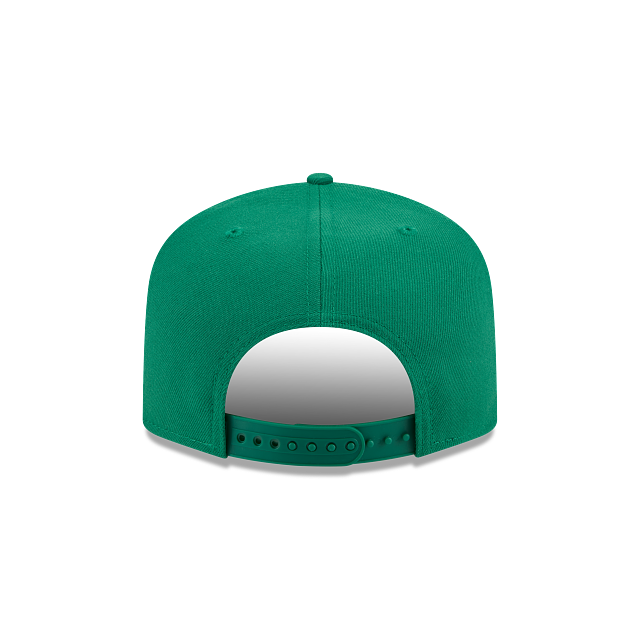 BOSTON CELTICS NEW ERA NBA 9FIFTY A-FRAME GREEN SNAPBACK HAT