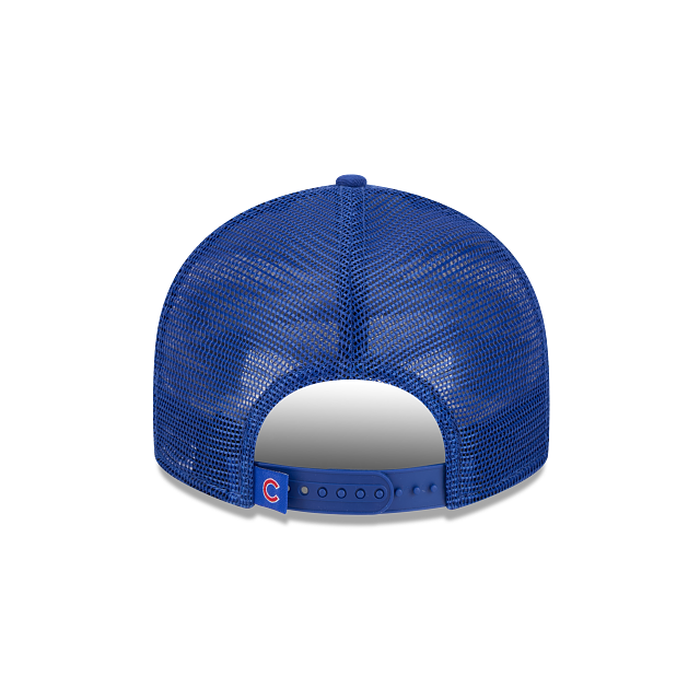 CHICAGO CUBS 9FIFTY NEW ERA LOW PROFILE BLUE MESH SNAPBACK HAT