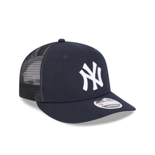NEW YORK YANKEES 9FIFTY NEW ERA LOW PROFILE DARK NAVY MESH SNAPBACK HAT