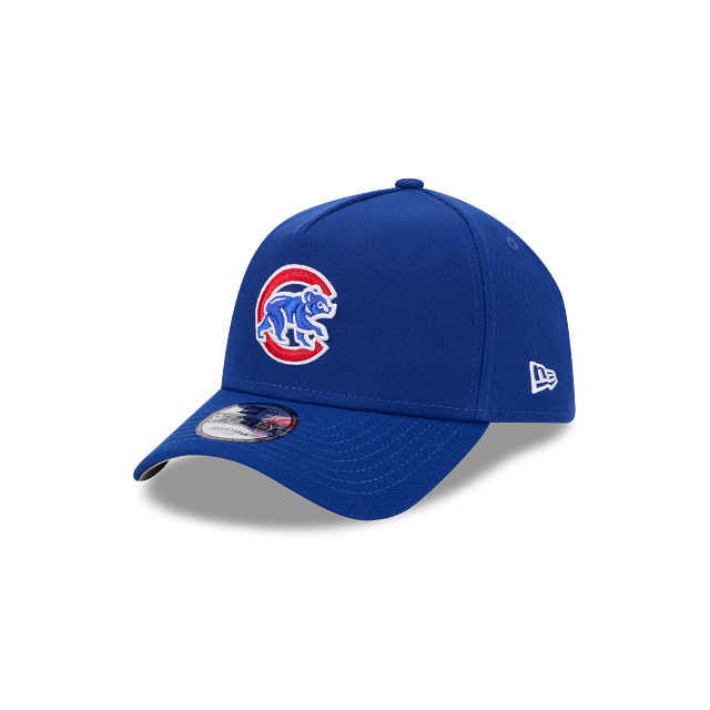 CHICAGO CUBS 9FORTY A-FRAME NEW ERA BLUE SNAPBACK HAT