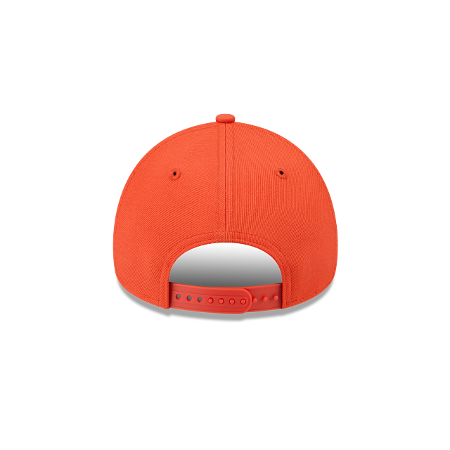 HOUSTON ASTROS 9FORTY A-FRAME NEW ERA ORANGE SNAPBACK HAT