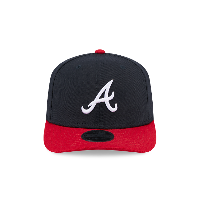 ATLANTA BRAVES 9SEVENTY NEW ERA DARK NAVY 2TONE SNAPBACK HAT