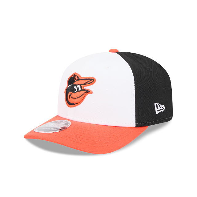 BALTIMORE ORIOLES 9SEVENTY NEW ERA BLACK/ORANGE/WHITE SNAPBACK HAT