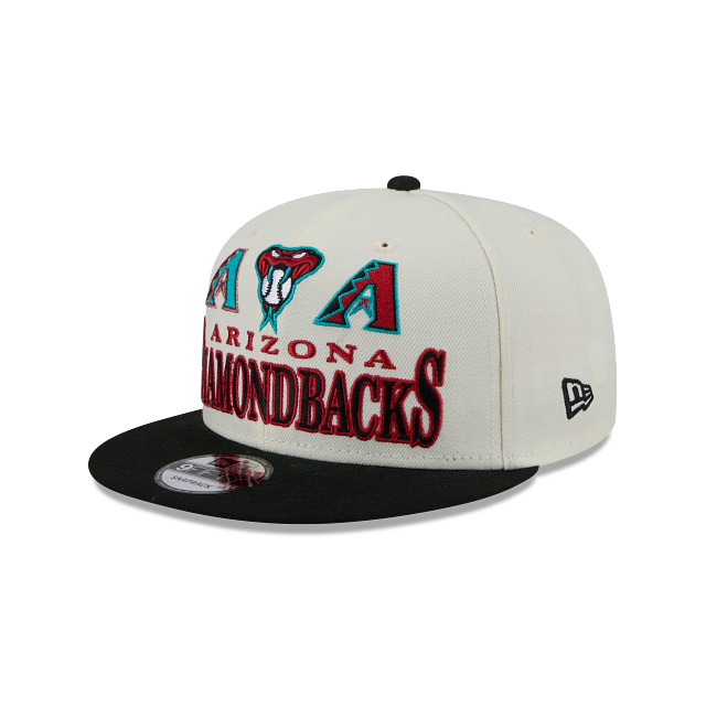 ARIZONA DIAMONDBACKS 9FIFTY MLB ARCHIVE NEW ERA 2TONE SNAPBACK HAT